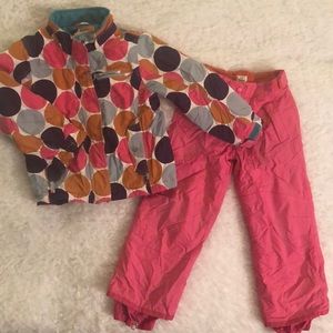 Mini Boden Ski Jacket and Ski pants